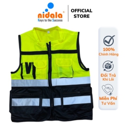 Áo bảo hộ lao động phản quang Nidala nhập khẩu trực tiếp từ nước ngoài