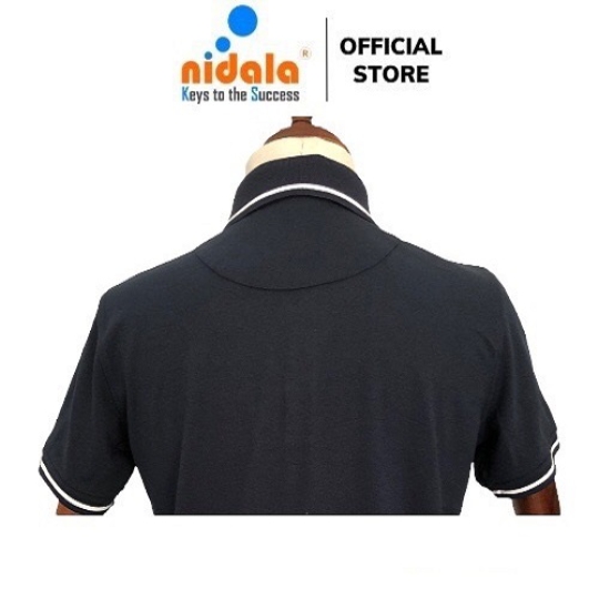 Áo thun polo cổ bẻ nữ NIDALA dáng vừa vặn, áo phông ngắn tay sang trọng, chất liệu thun cá sấu cao cấp