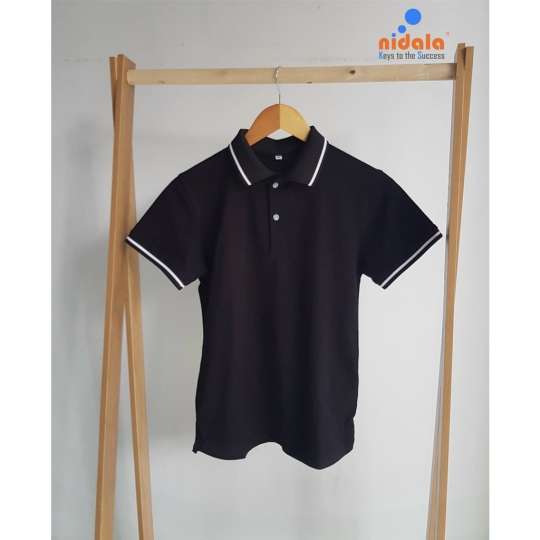 Áo thun polo cổ bẻ nữ NIDALA dáng vừa vặn, áo phông ngắn tay sang trọng, chất liệu thun cá sấu cao cấp