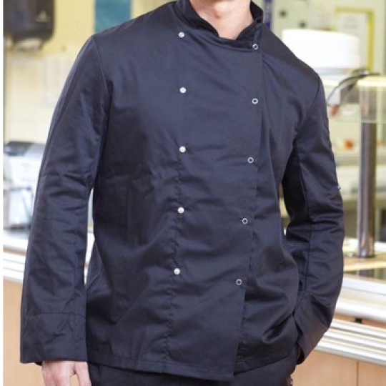 Áo bếp đồng phục nam nữ Nidala chất Kaki dài tay, đường may đẹp, sắc nét